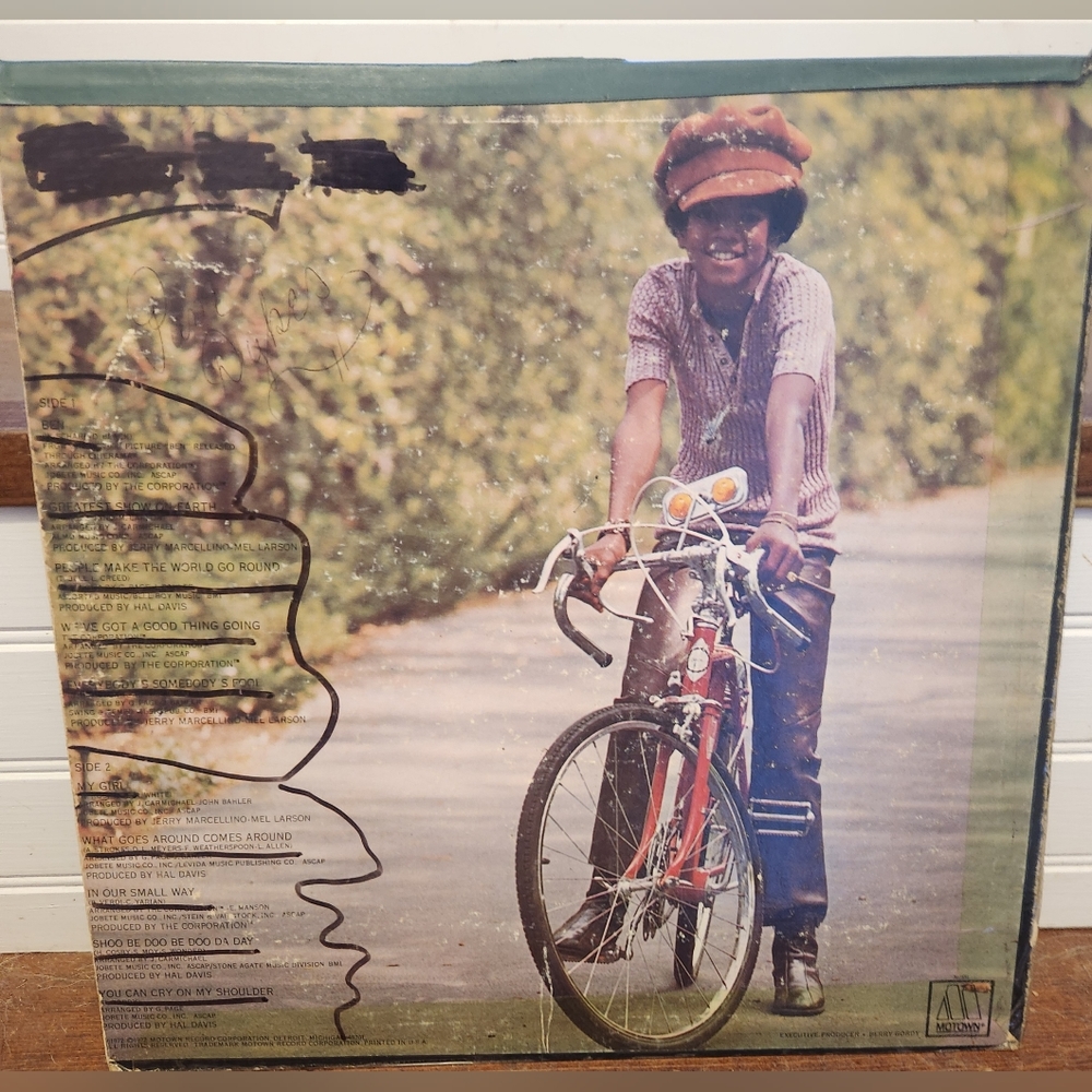 ❤️MICHAEL JACKSON'S BEN ALBUM. BEN IS HIGLY COLLECTABLE! ♥️. - Picture 2 of 8